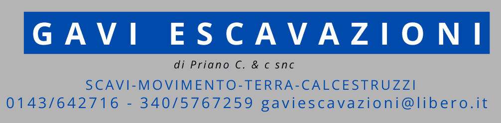 GAVI ESCAVAZIONI